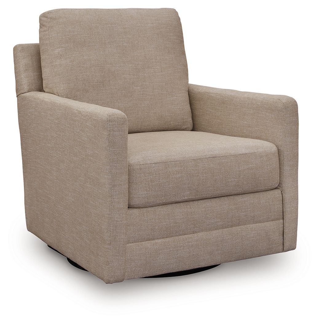 Freybourne Next-Gen Nuvella - Swivel Accent Chair - Stylish Home Furniture