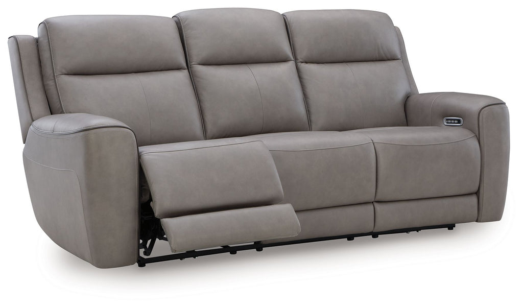 5Z-Comfort - Relaxation - Power Reclining Sofa With Adj Headrest - Stylish Home Furniture