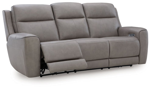 5Z-Comfort - Relaxation - Power Reclining Sofa With Adj Headrest - Stylish Home Furniture