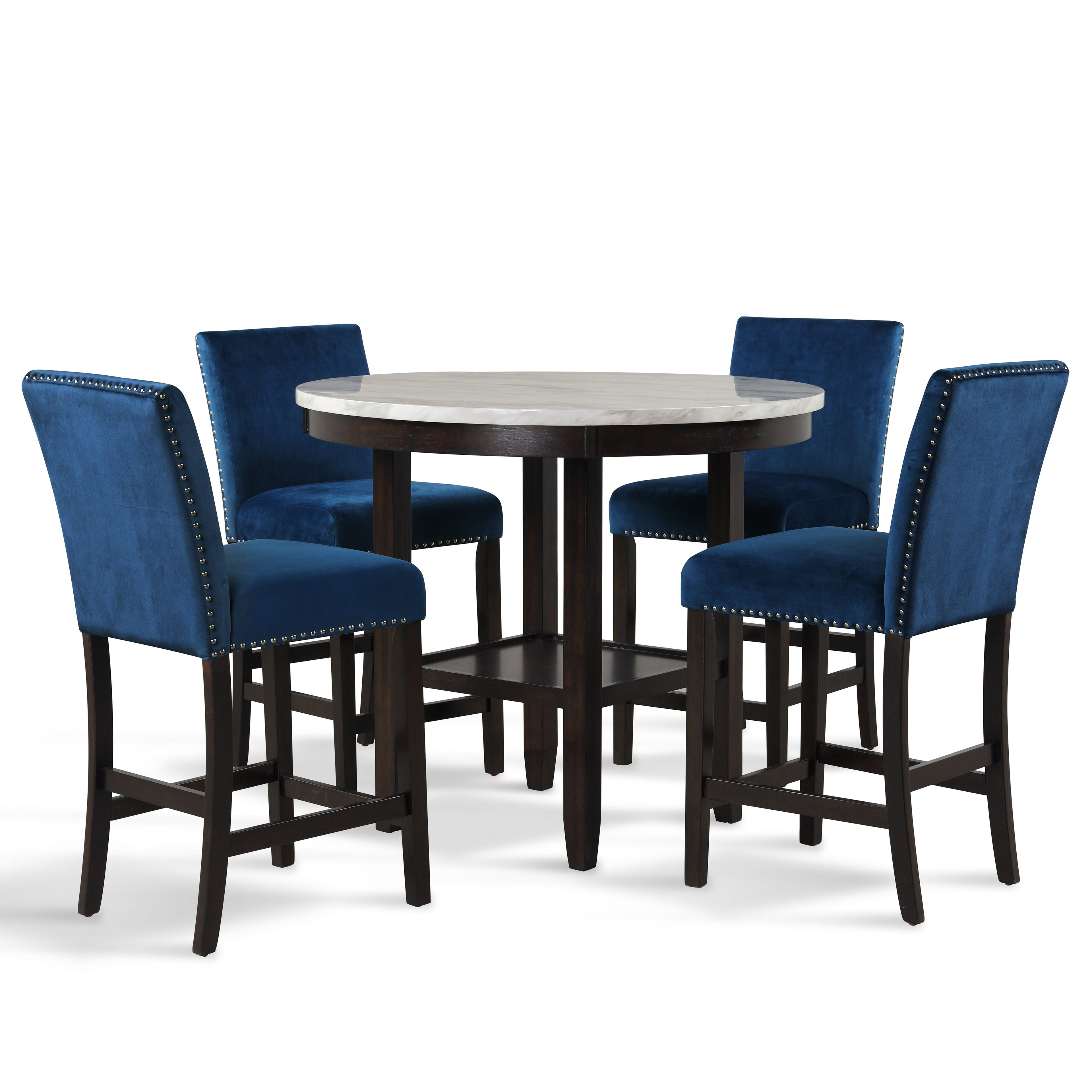 Celeste - Round Counter Table Set - Stylish Home Furniture