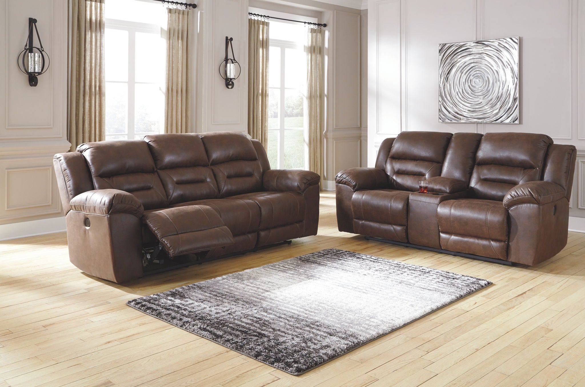 Stoneland - Power Reclining Living Room Set - Stylish Home Furniture