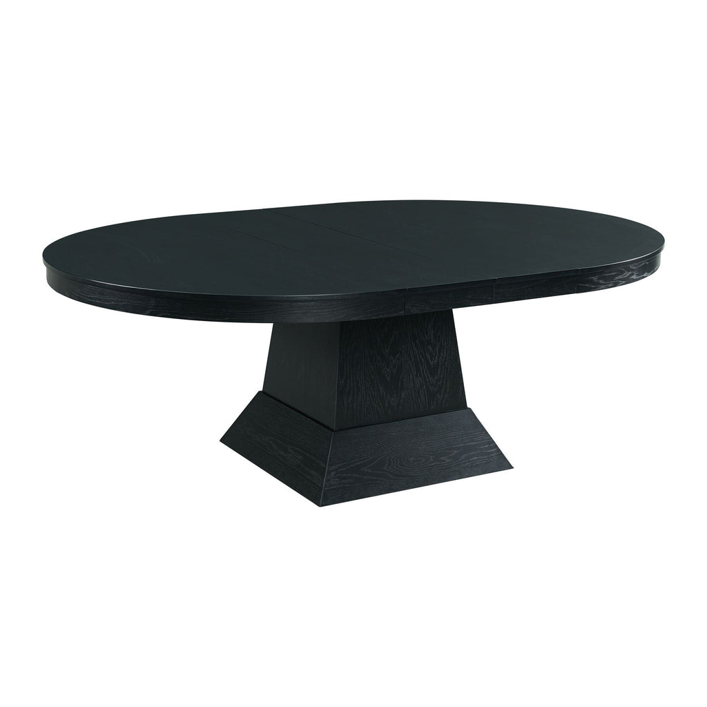 Maddox - Oval Dining Table - Black - Stylish Home Furniture