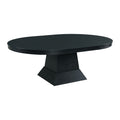 Maddox - Oval Dining Table - Black - Stylish Home Furniture