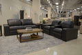 Ferrara - Power Adjustable Headrest Power Recliner Sofa With Zero Gravity - Black - Stylish Home Furniture