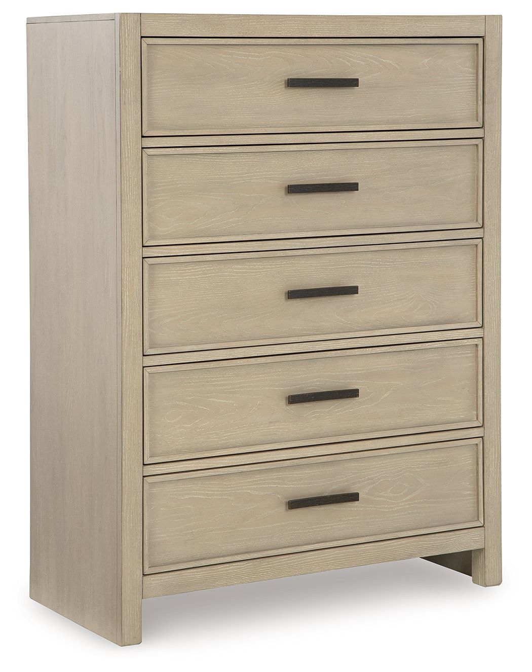 Calmoro - Five Drawer Chest - Gray - Stylish Home Furniture