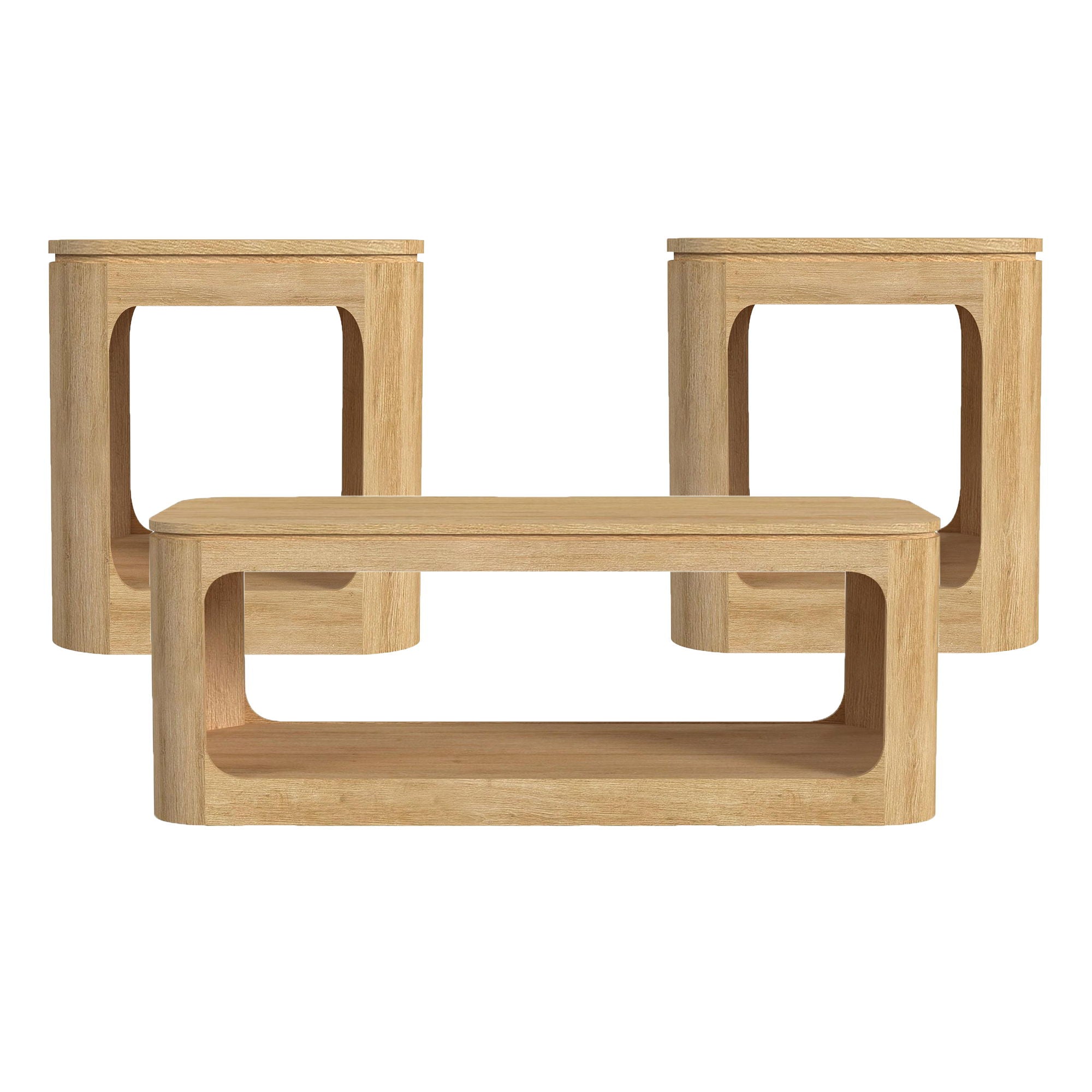 Rogen Rustic - Occasional Table Set - Stylish Home Furniture
