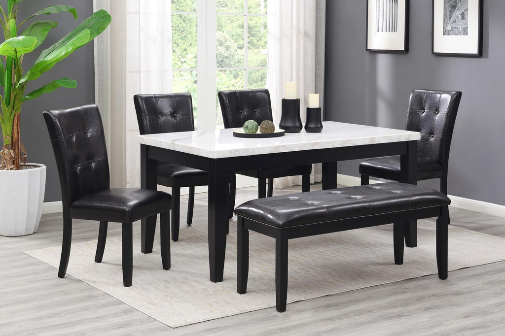D127 - Side Chair (Set of 2) - Black - Stylish Home Furniture