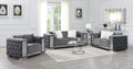U250 - Velvet Sofa - Gray