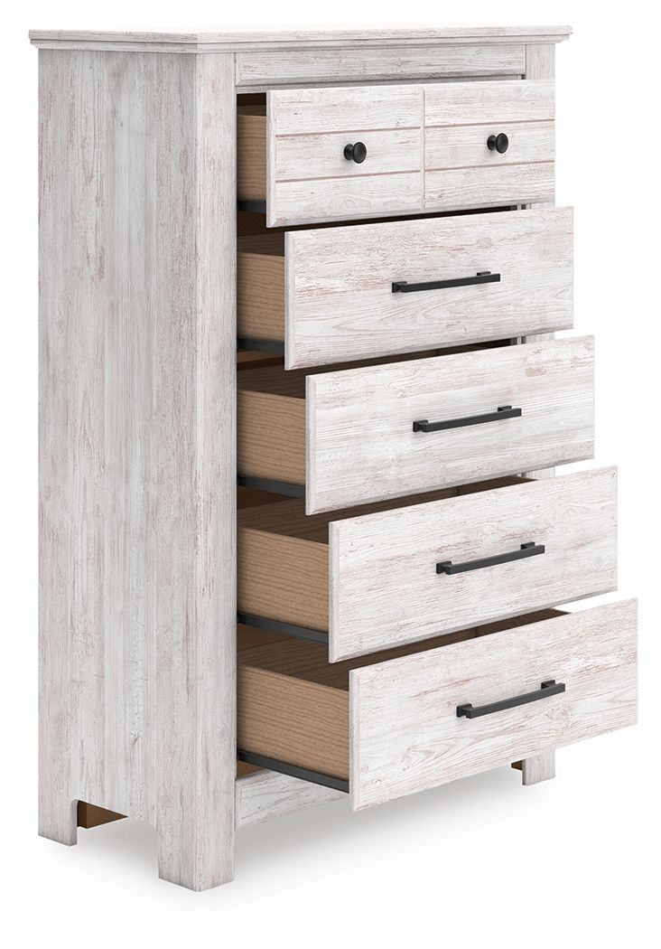 Makidern - Five Drawer Chest - Stylish Home Furniture