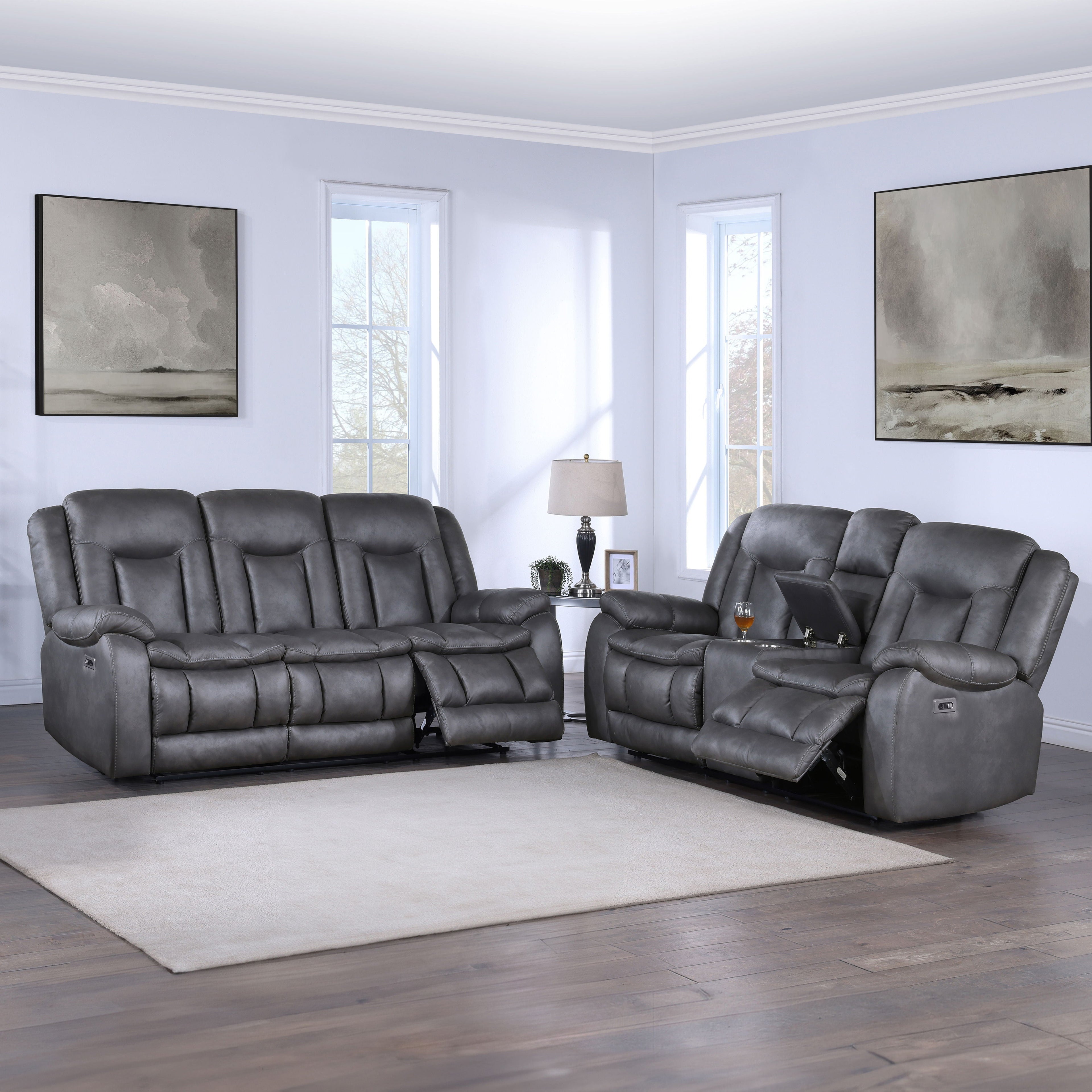 Morello - Reclining Living Room Set - Stylish Home Furniture