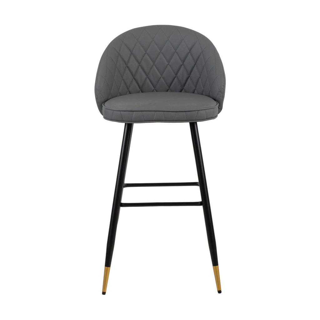 Oliver - Vegan Leather Bar Chair (Set of 2) - Stylish Home Furniture