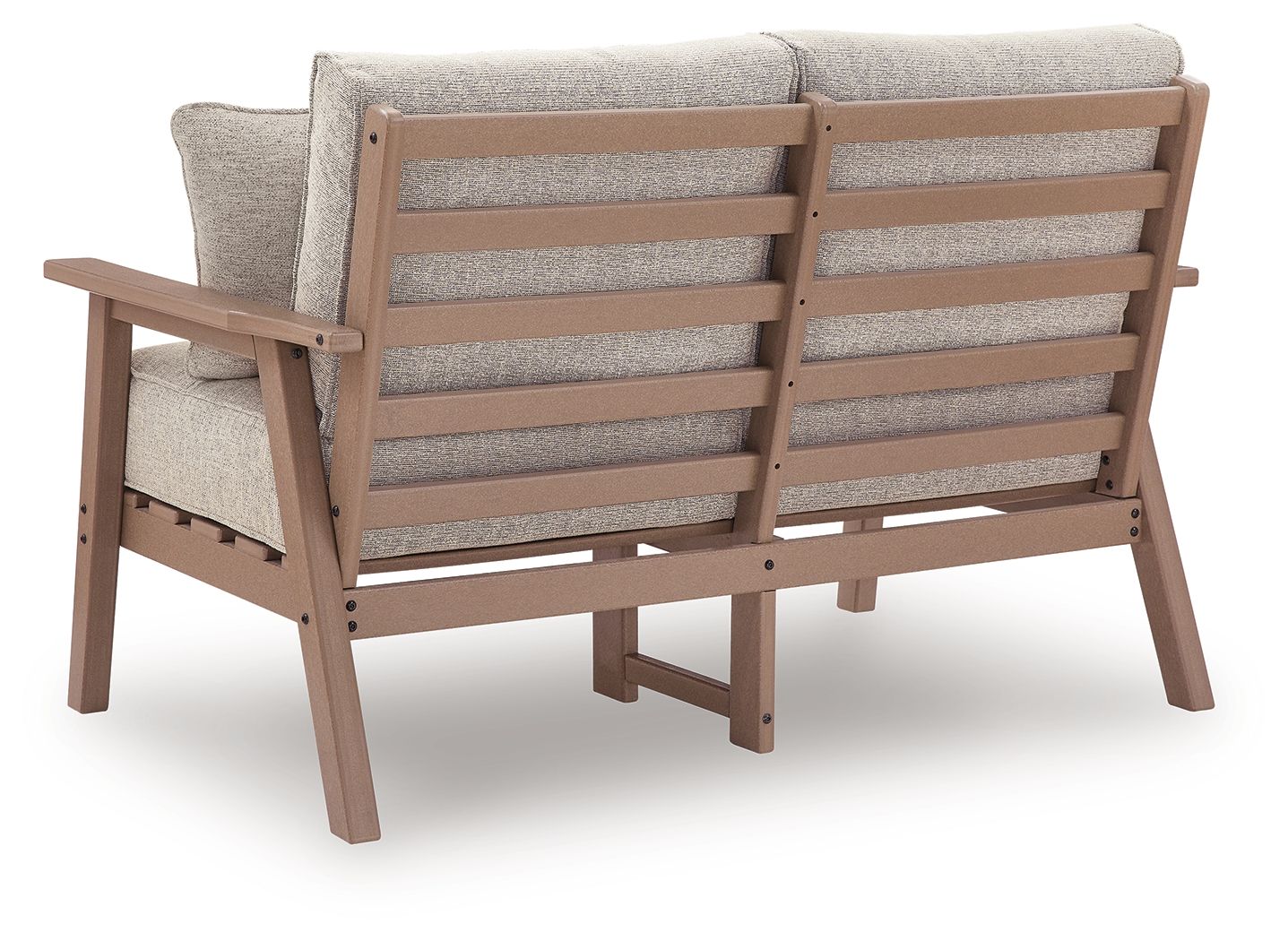 Grover Beach - Loveseat With Cushion - Driftwood - Stylish Home Furniture