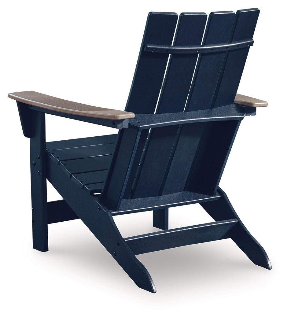 East Beach - Adirondack Chair - Black / Beige - Stylish Home Furniture