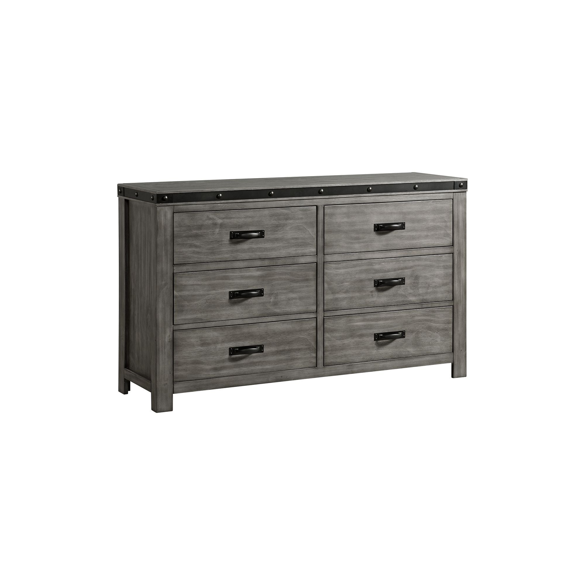 Wade - Youth 6-Drawer Dresser - Stylish Home Furniture