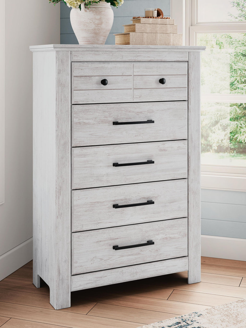 Makidern - Five Drawer Chest - Stylish Home Furniture
