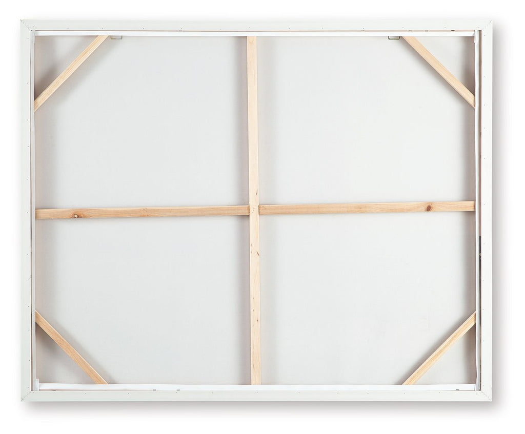 Vallus - Wall Art - Blush / Green / Gray - Stylish Home Furniture