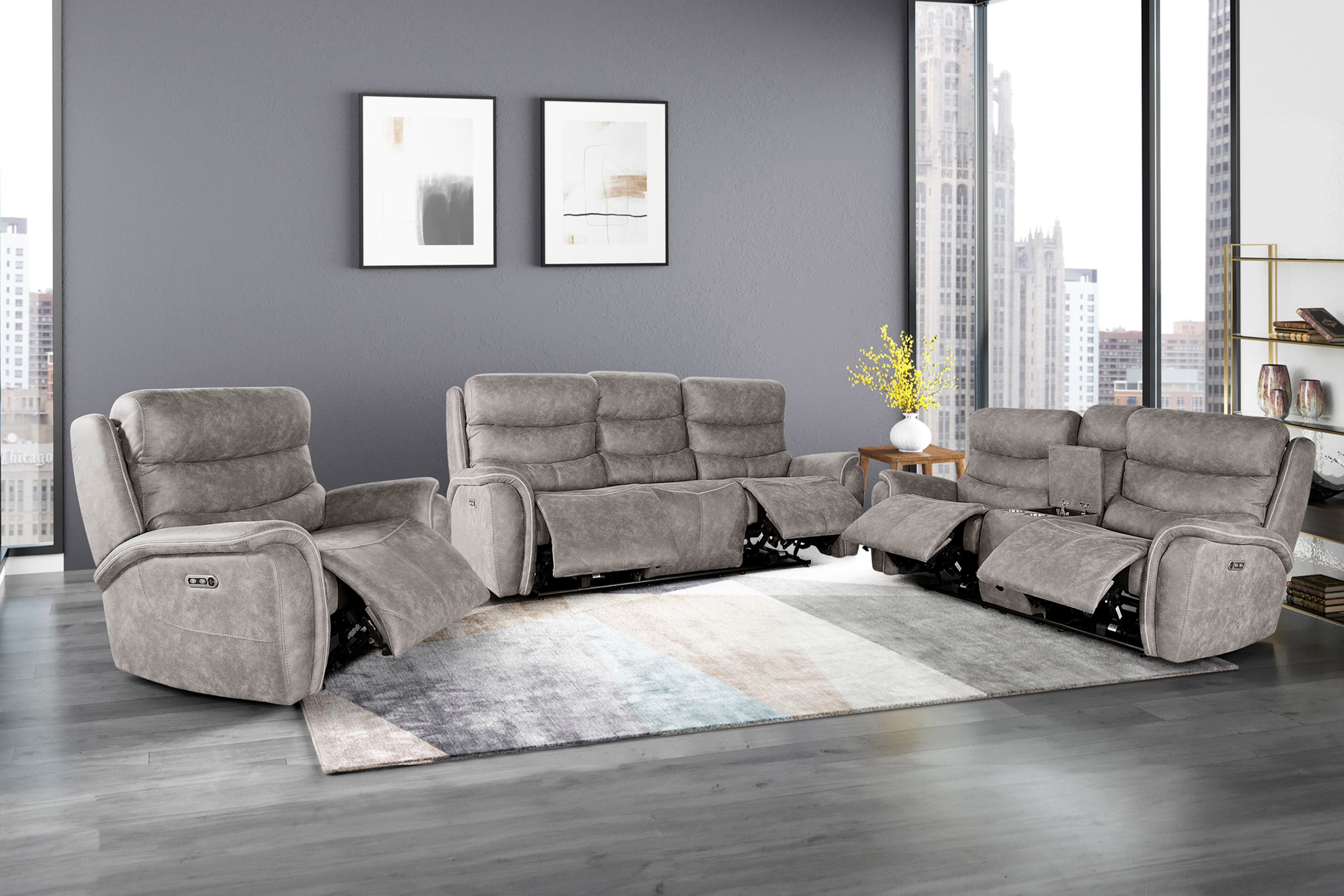 Kamari - Reclining Sofa Set - Stylish Home Furniture