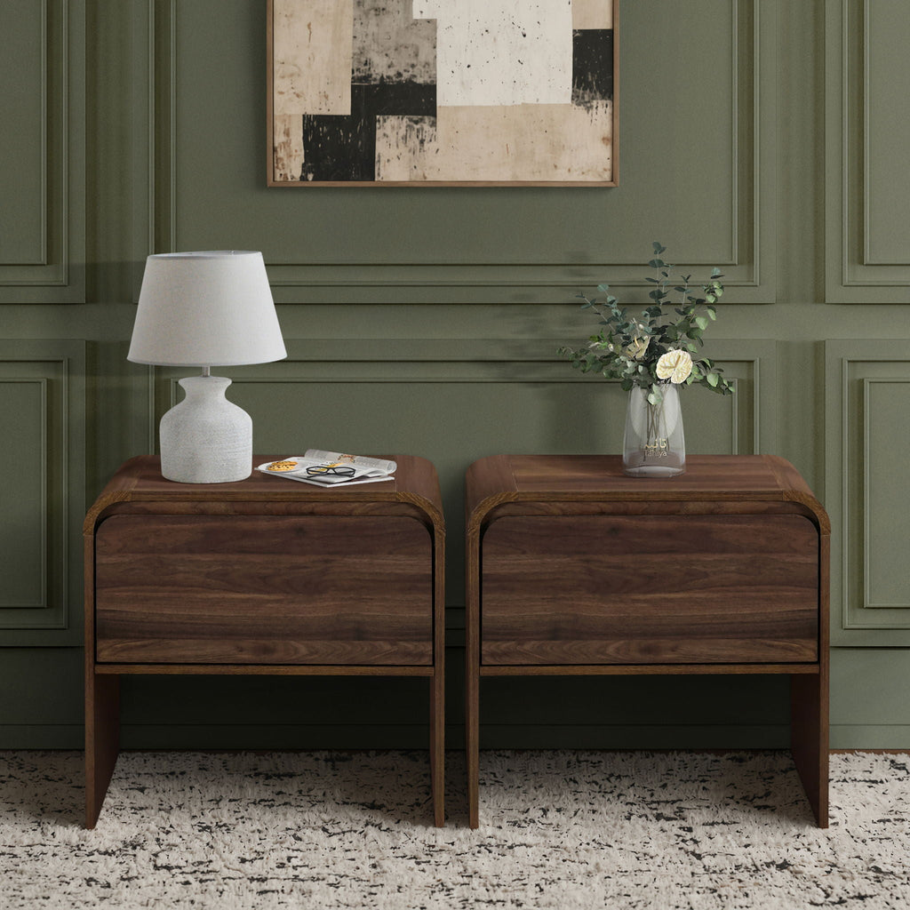 Mara - One Drawer End Table / Bedside Table
