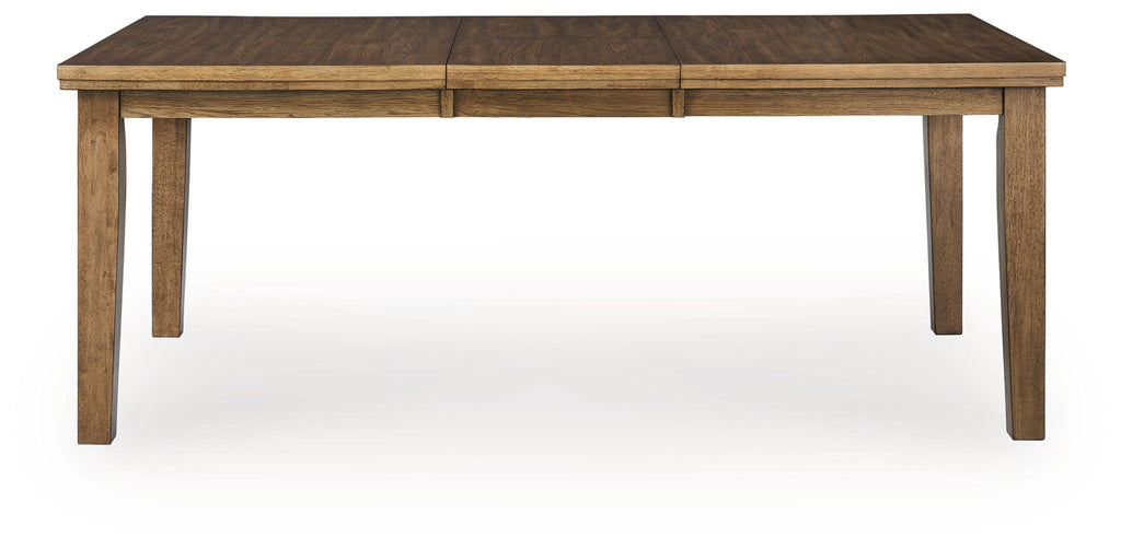 Urbinforte - Dining Room Butterfly Extension Table - Light Brown - Stylish Home Furniture