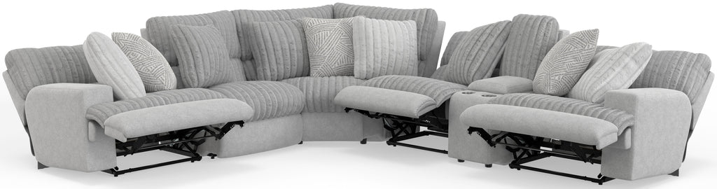 Abraxas - Reclining Sectional - Stylish Home Furniture