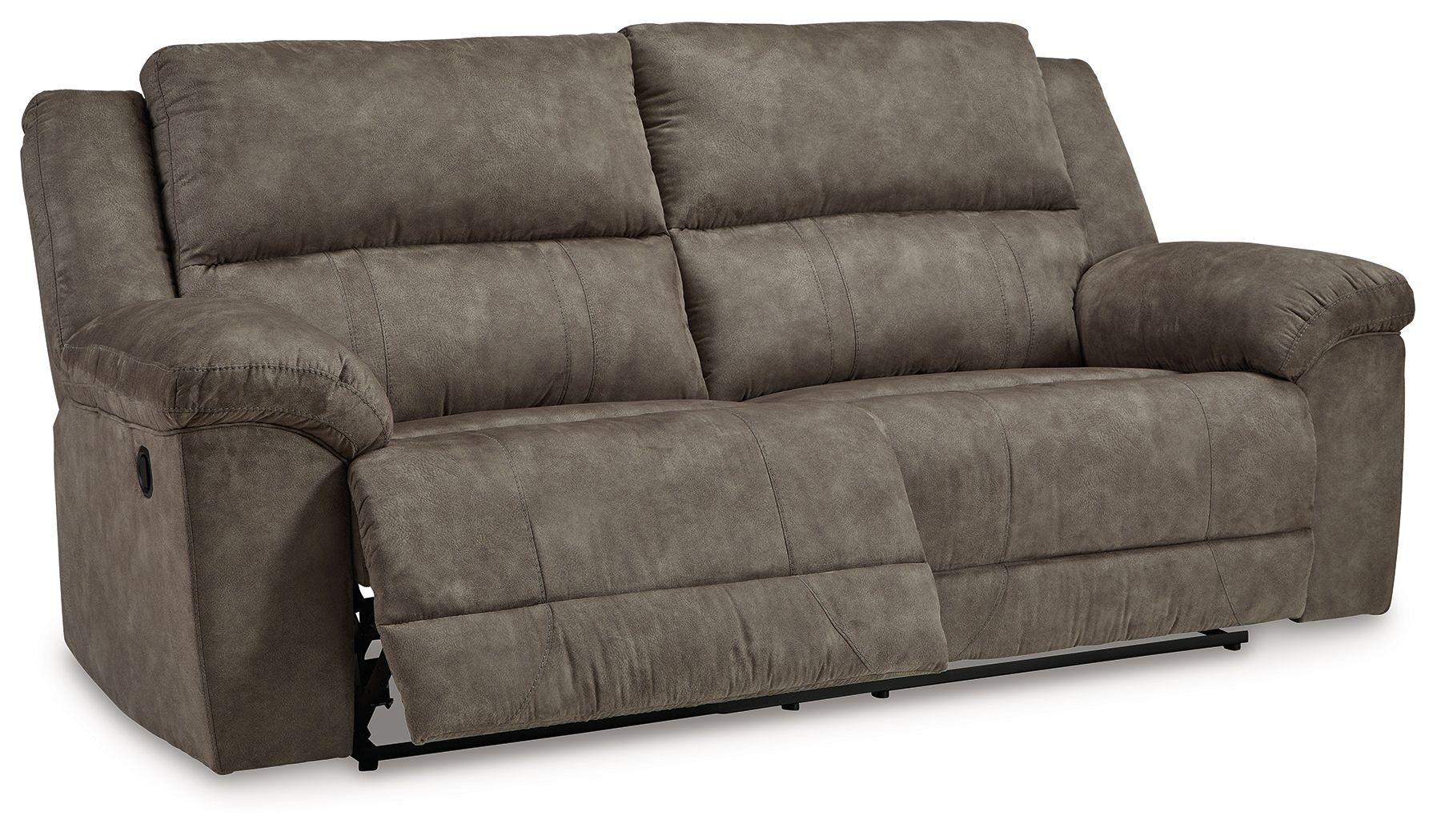 Laresview - 2 Seat Reclining Sofa - Fossil - Stylish Home Furniture