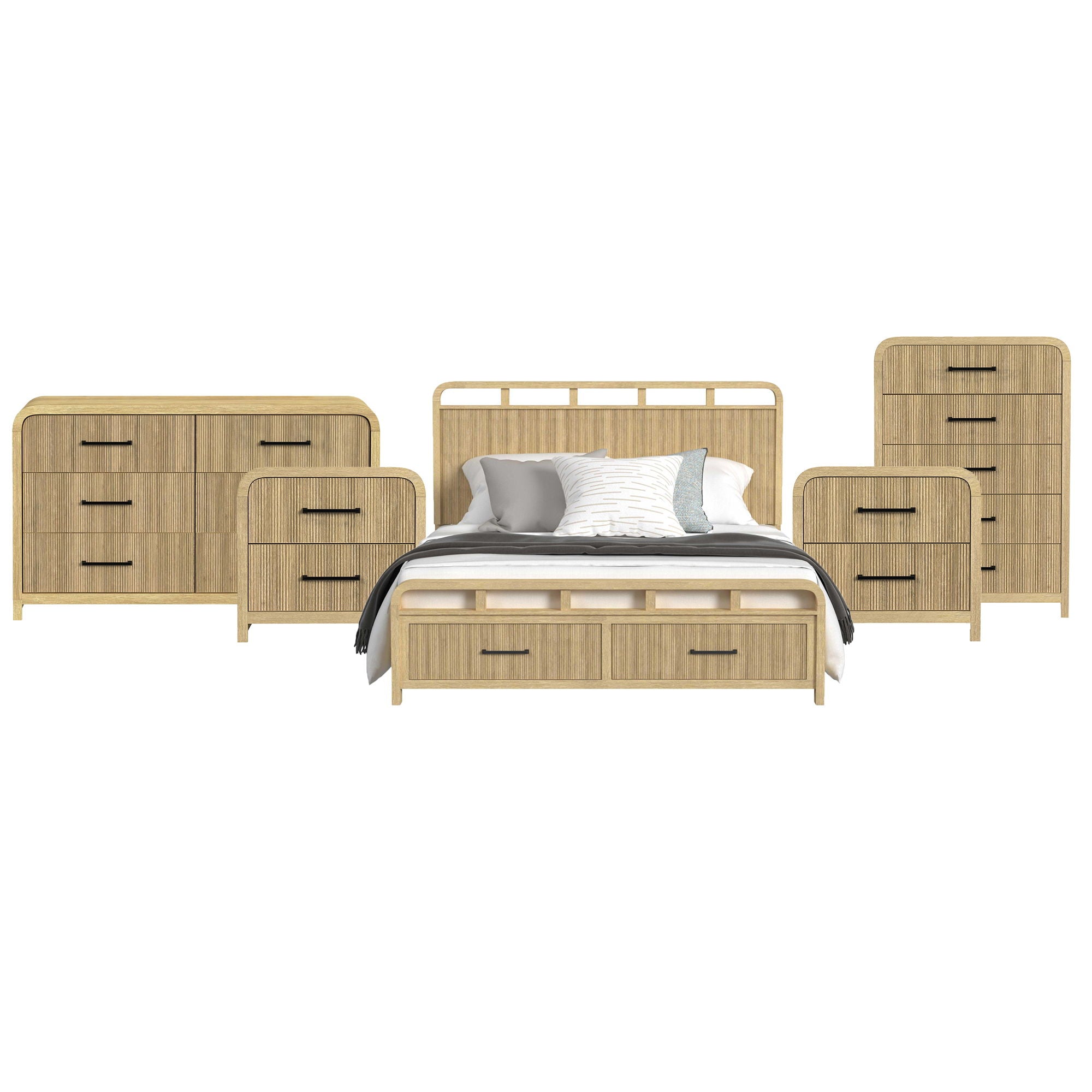Ridgemont - Storage Bedroom Set - Stylish Home Furniture