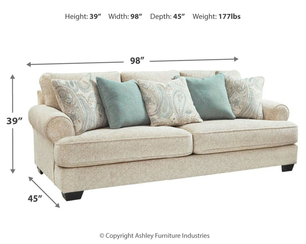 Monaghan - Sofa - Sandstone - Stylish Home Furniture