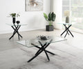 T241 - Table Set (Set of 3) - Black - Stylish Home Furniture