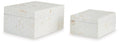 Aldenburg - Box Set (Set of 2) - Cream - Stylish Home Furniture
