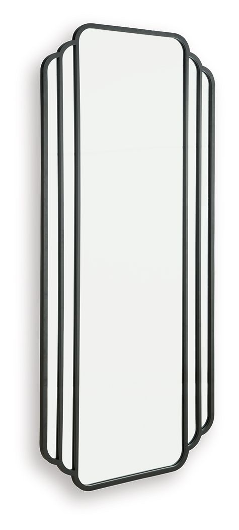 Antigone - Floor Mirror - Black - Stylish Home Furniture