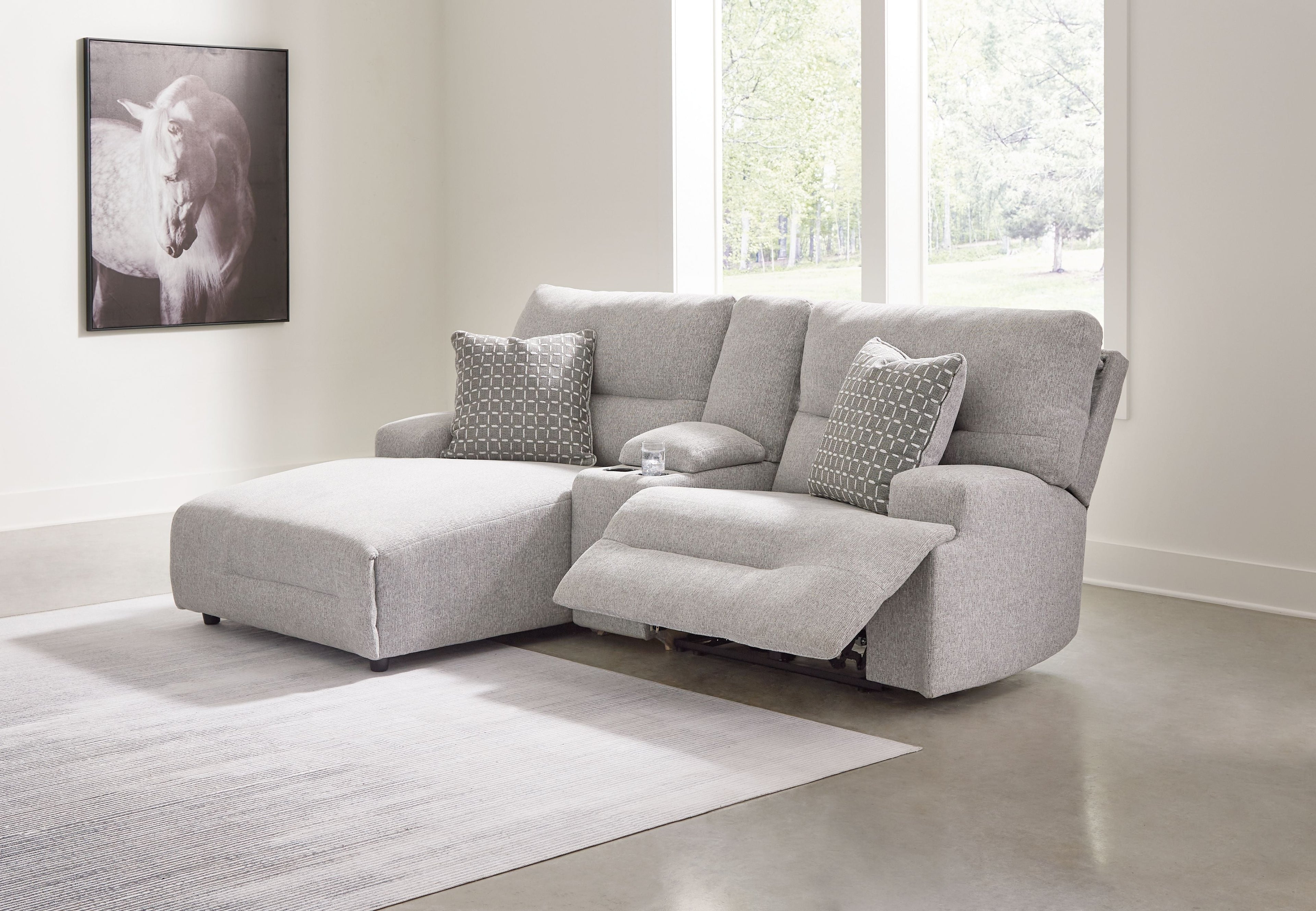 Acklen Place - Reclining Sectional - Stylish Home Furniture