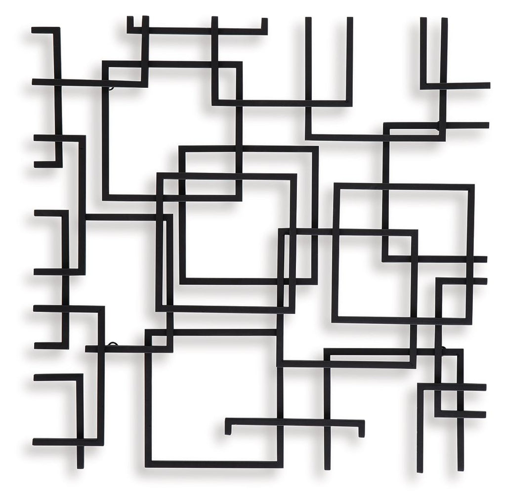 Aadanton - Wall Decor - Black - Stylish Home Furniture