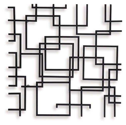 Aadanton - Wall Decor - Black - Stylish Home Furniture