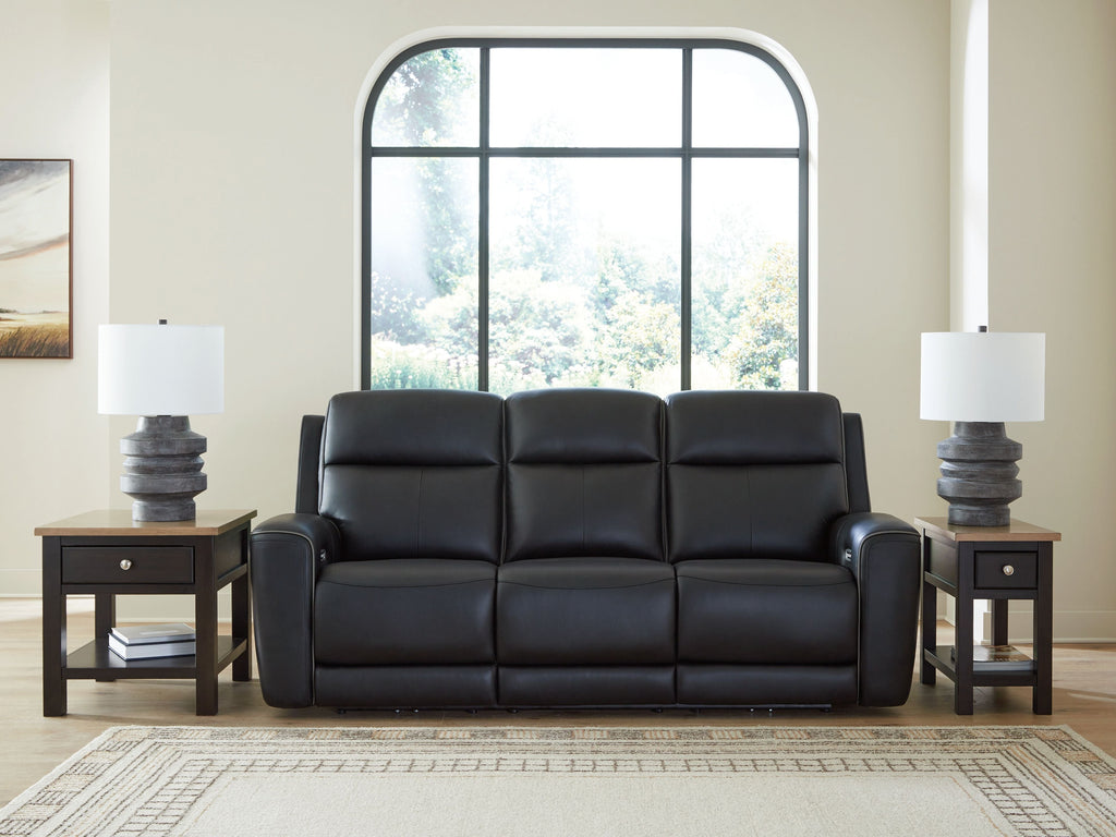 5Z-Comfort - Relaxation - Power Reclining Sofa With Adj Headrest - Stylish Home Furniture