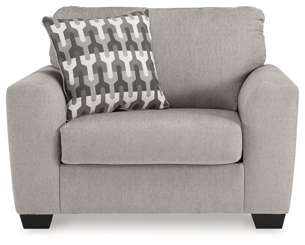 Avenal Park - Chair And A Half - Flannel - Stylish Home Furniture
