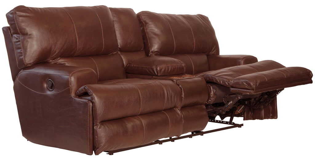 Wembley - Lay Flat Reclining Console Loveseat - Stylish Home Furniture