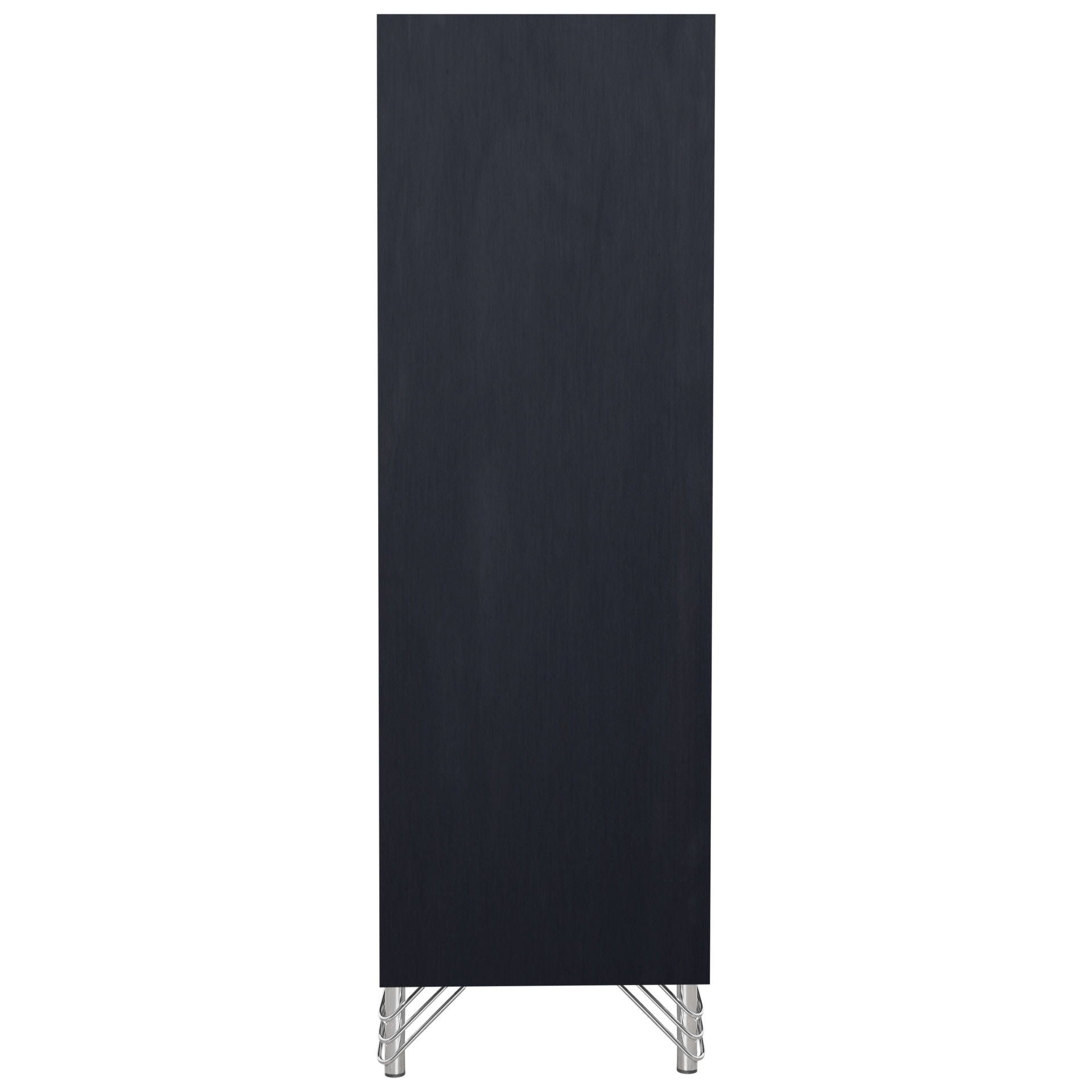 Ava - 5 Drawer Chest - Ebony - Stylish Home Furniture