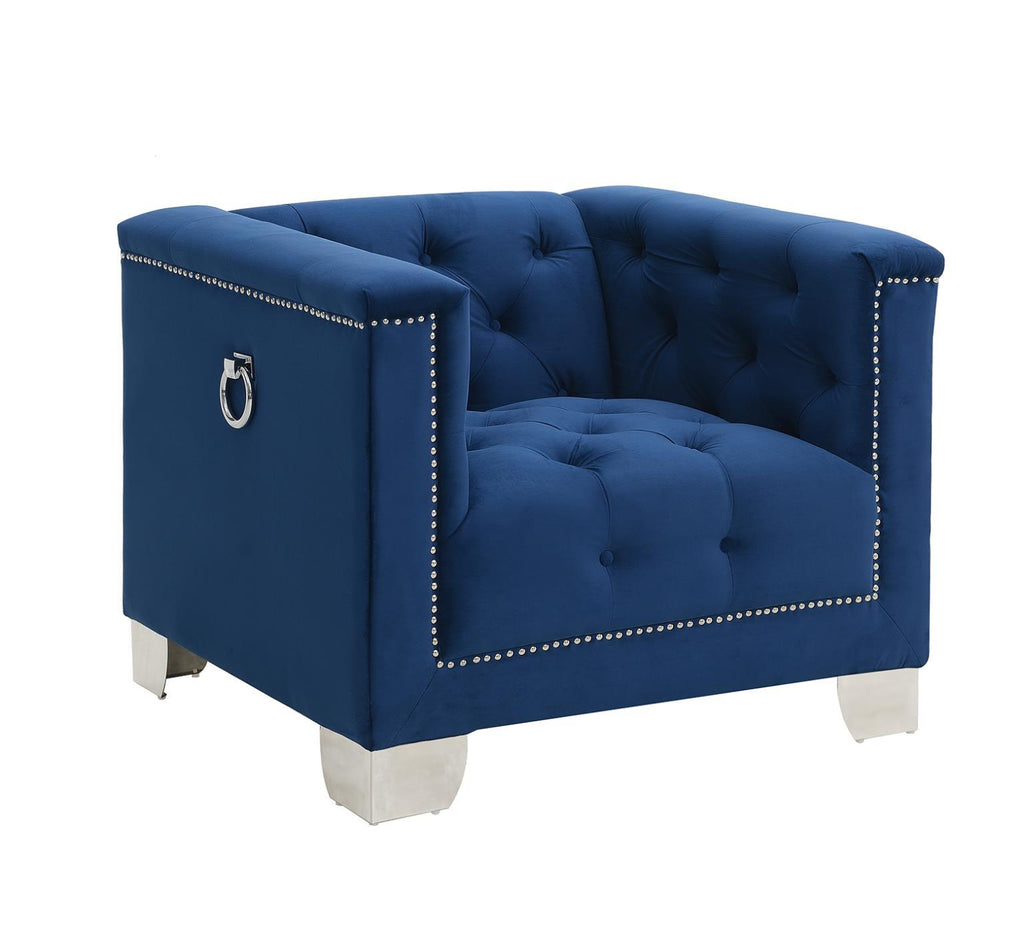 U227 - Chair - Blue - Stylish Home Furniture