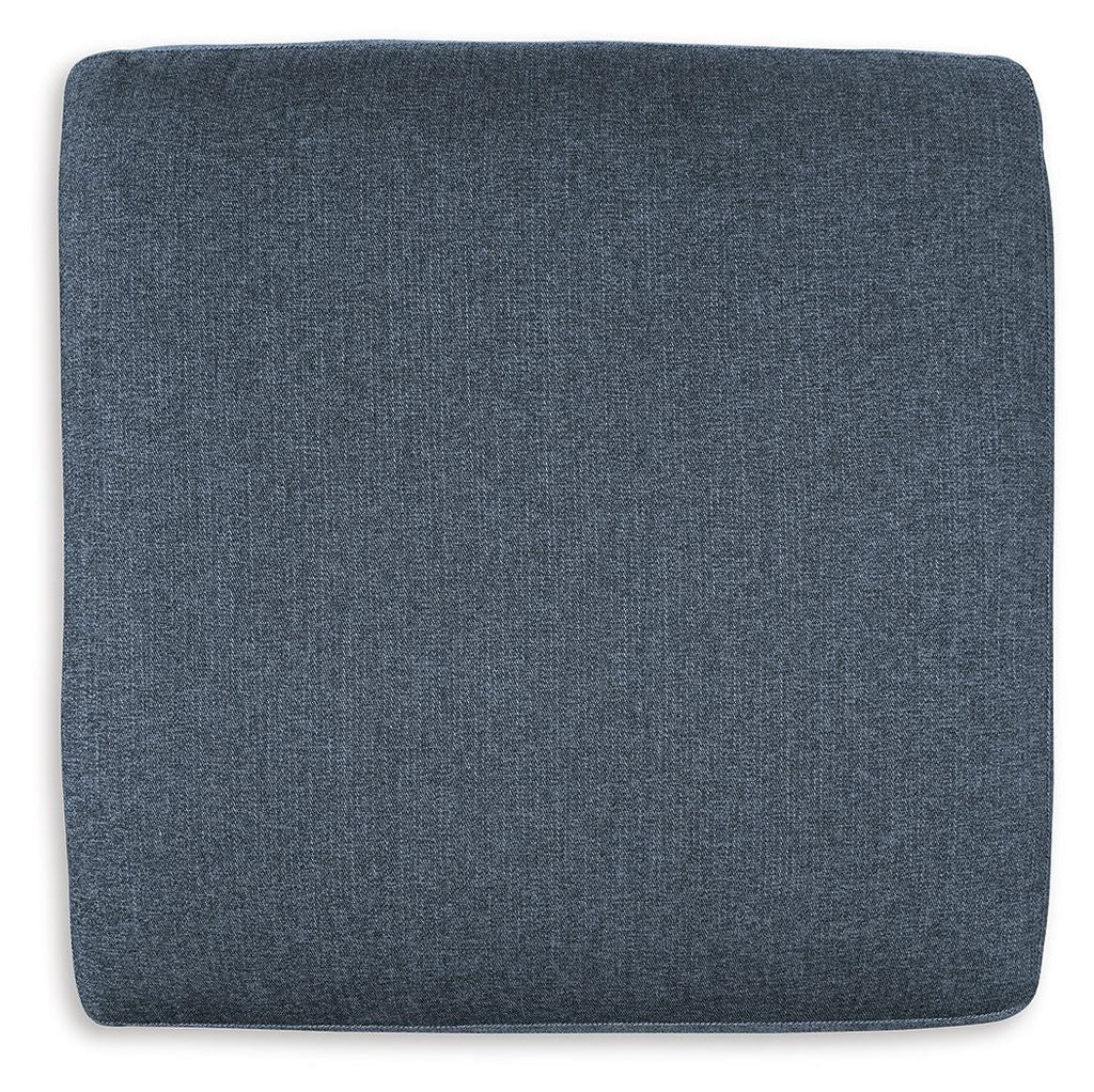 Modmax - Oversized Accent Ottoman - Fabric - Ink - Stylish Home Furniture