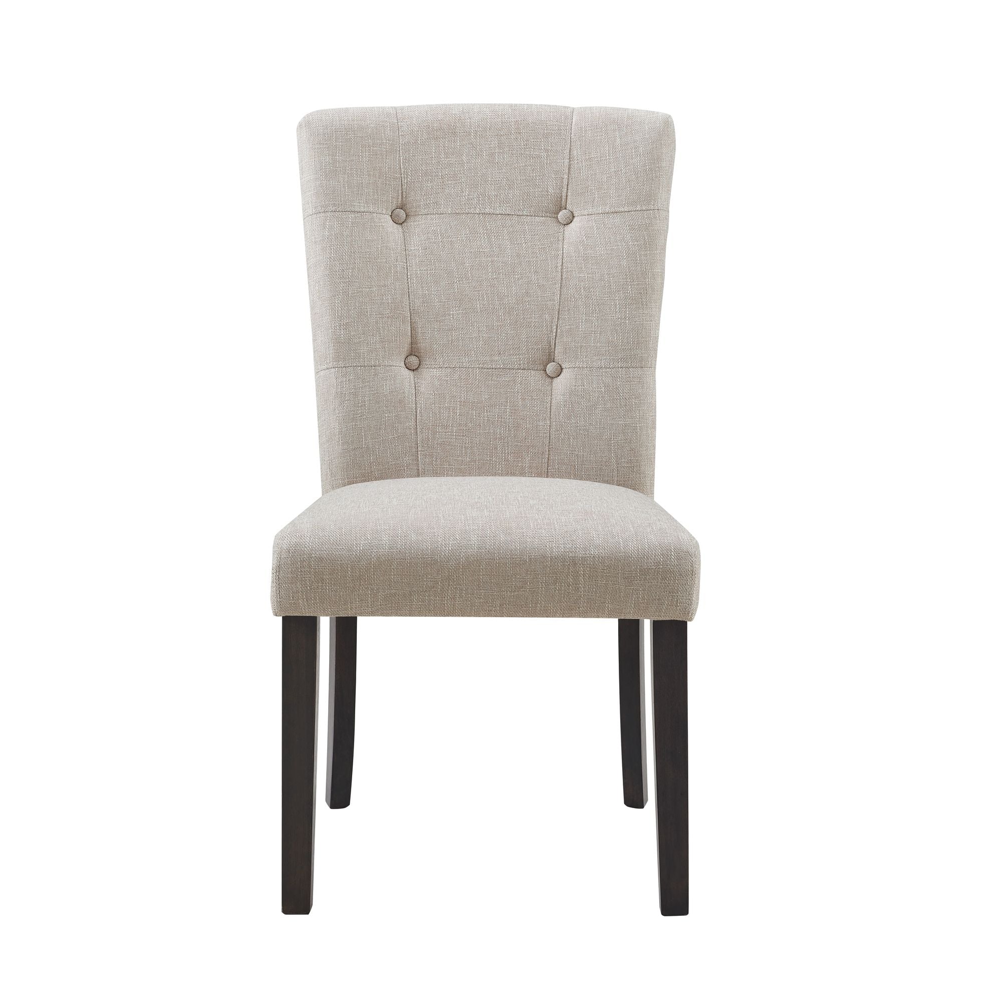 Lexi - Tufted Upholstered Chair (Set of 2) - Espresso - Stylish Home Furniture