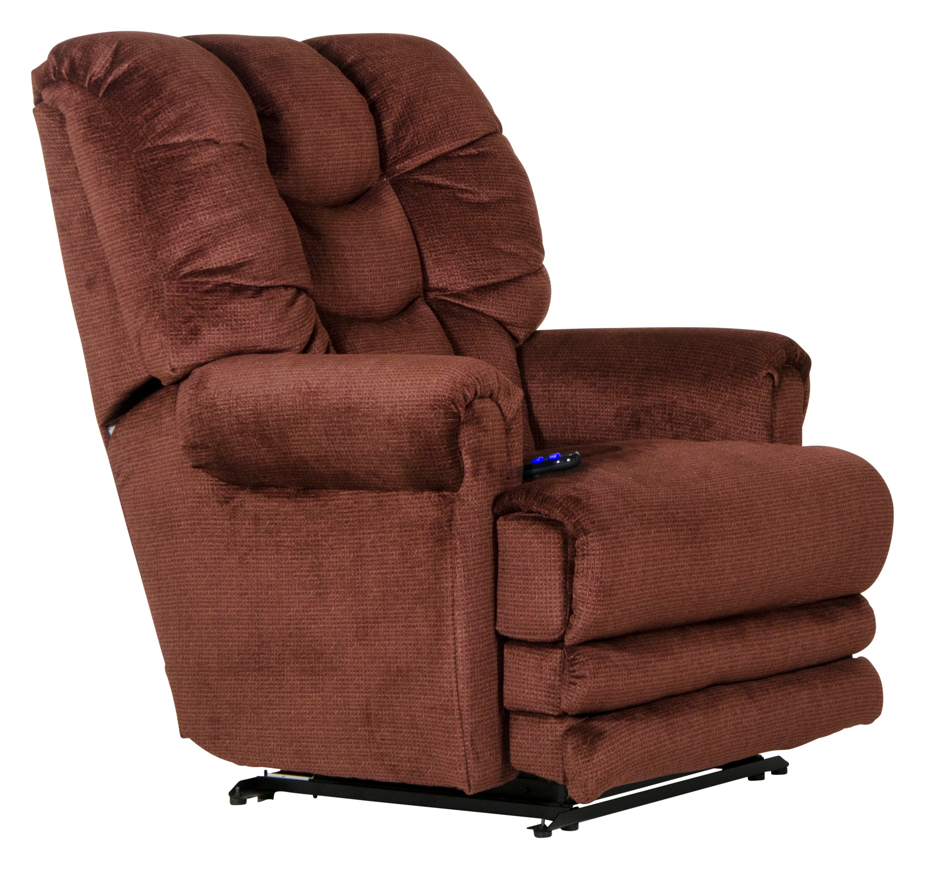 Malone - Power Lay Flat Recliner With Extended Ottoman - Stylish Home Furniture