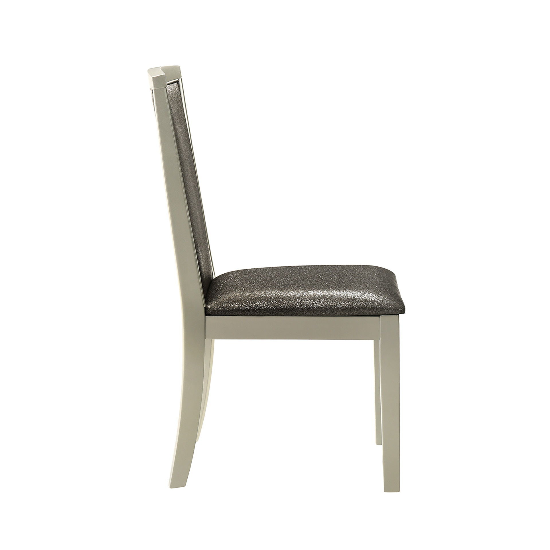Lumina - Dining Chair (Set of 2) - Silver - Stylish Home Furniture