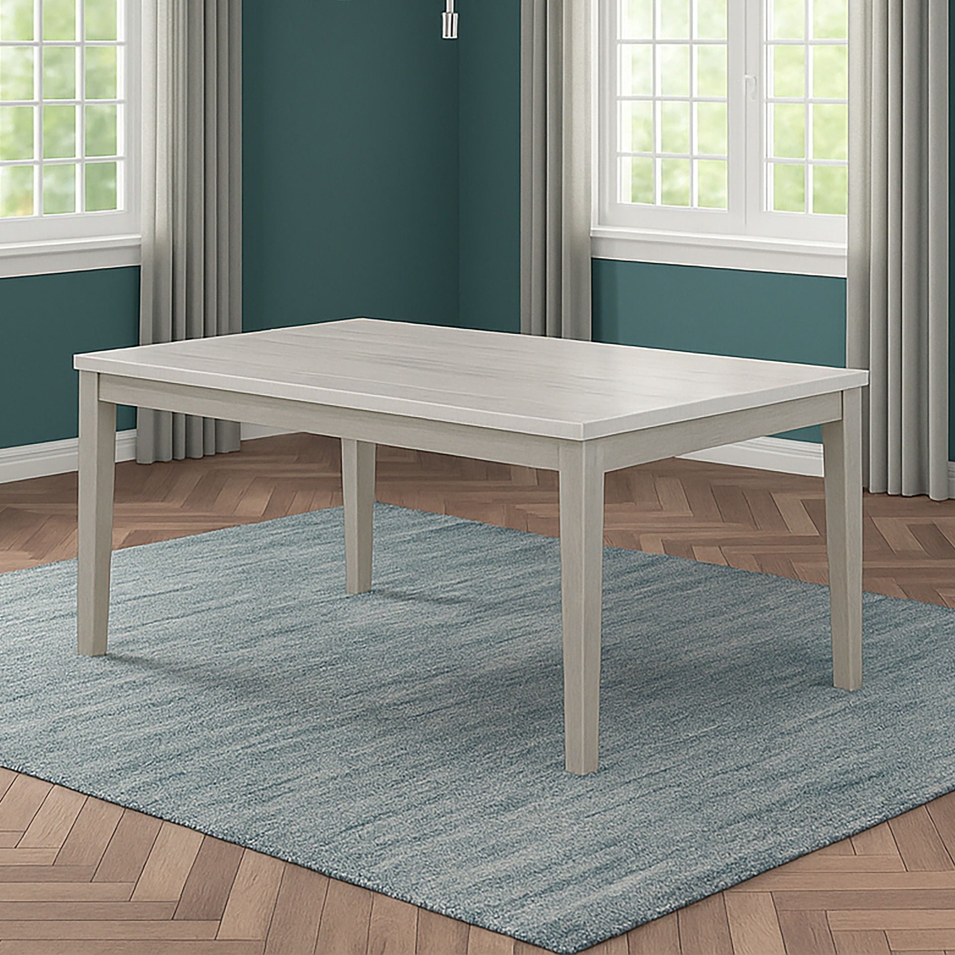Essence - 70" Rectangle Dining Table With Marble Top - Stylish Home Furniture