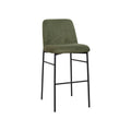 Erik - Bar Chair With Black Metal Frame (Set of 2) - Stylish Home Furniture