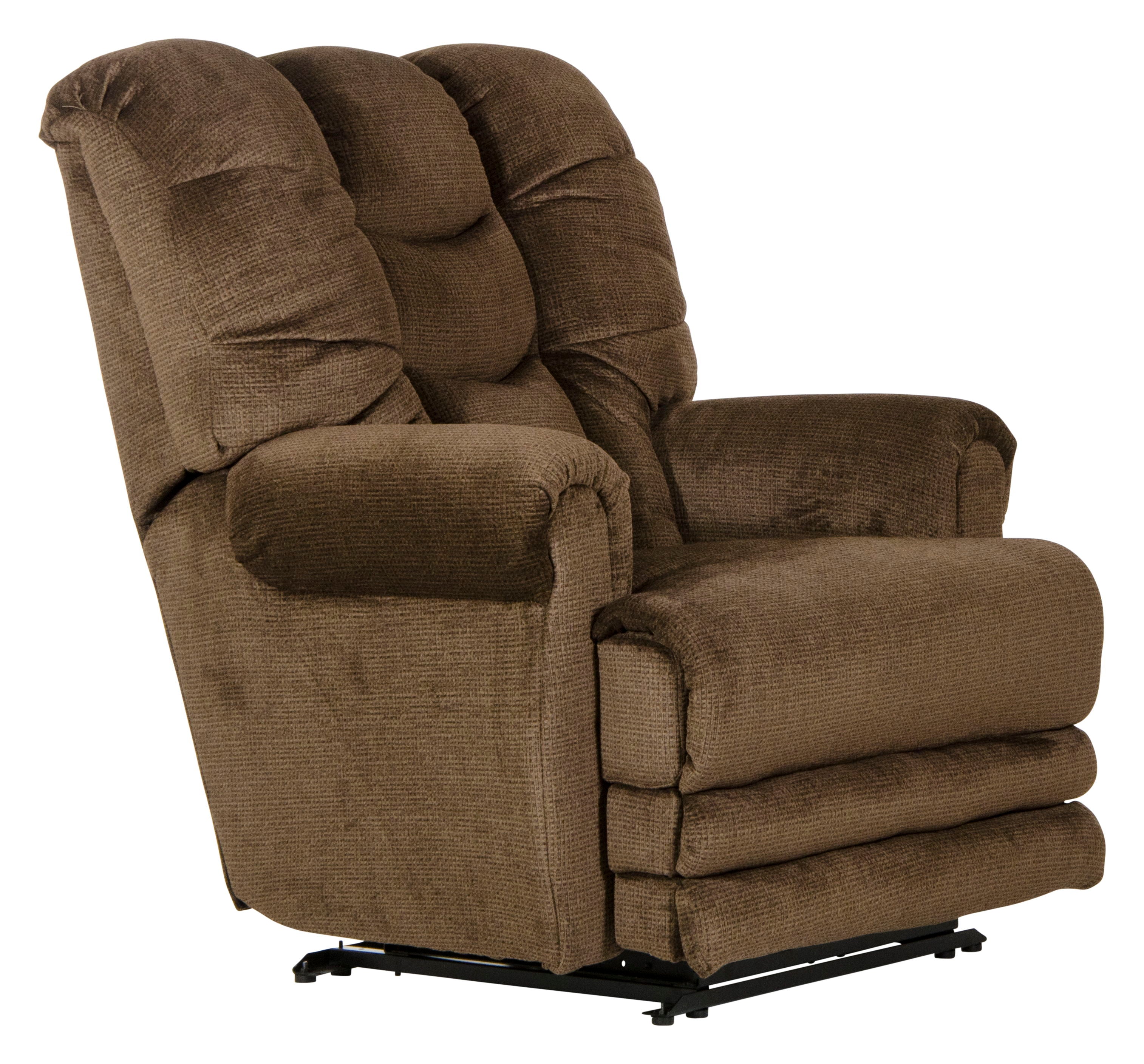 Malone - Power Lay Flat Recliner With Extended Ottoman - Stylish Home Furniture