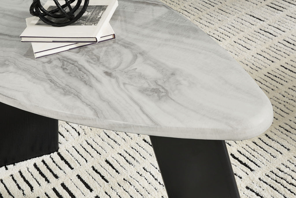 Lilyberg - Occasional Table Set (Set of 3) - Gray / Black - Stylish Home Furniture