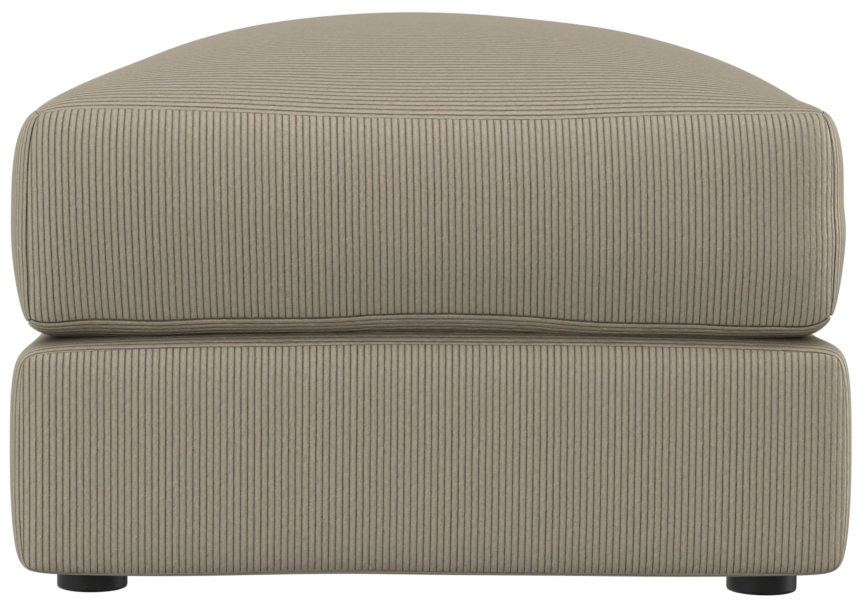 Ezra - Ottoman - Twine - Stylish Home Furniture
