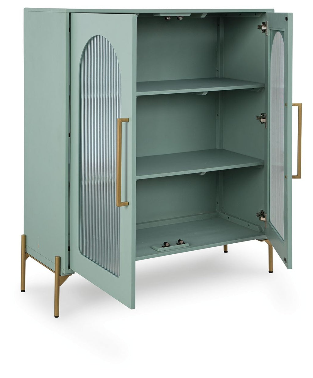 Adwen - Accent Cabinet - Light Green - Stylish Home Furniture