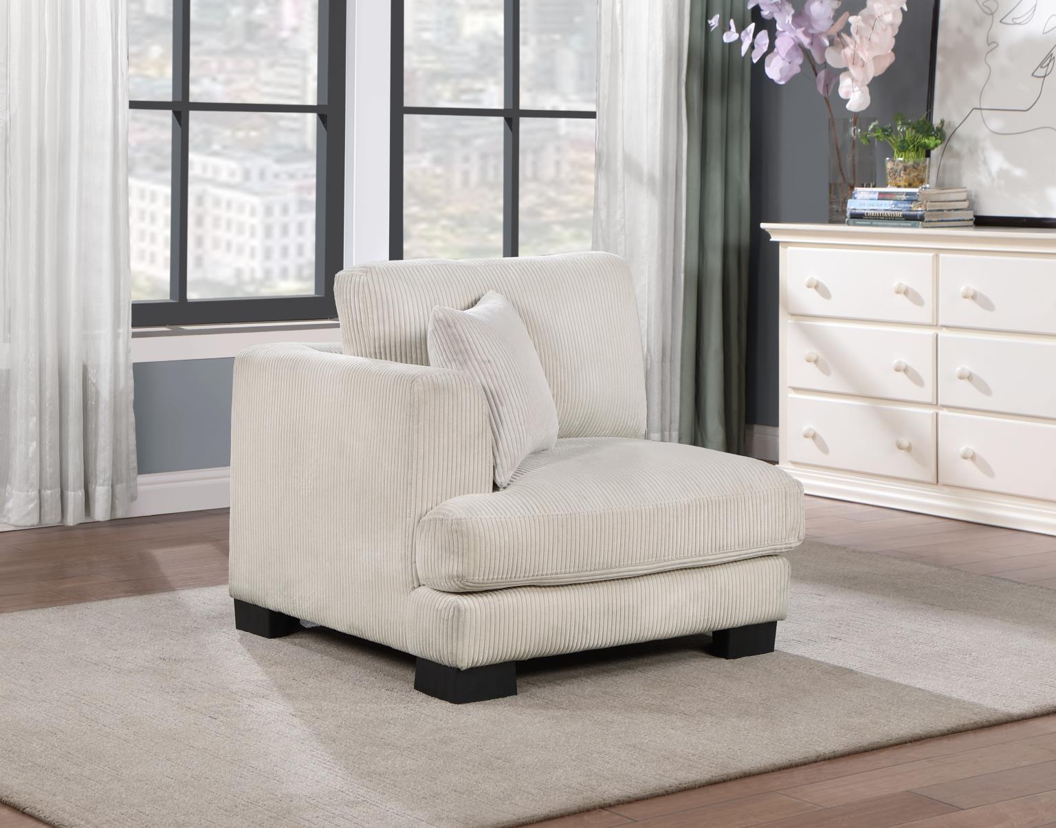 U255 - 6 Piece Sectional - Beige - Stylish Home Furniture