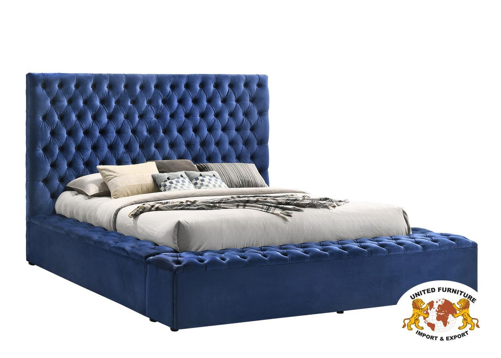 B564 - Velvet Bed - Stylish Home Furniture